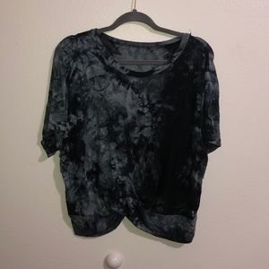 Grey/Dark Blue Tye Dye Shirt